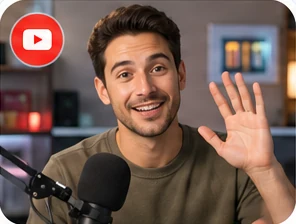 YouTuber voice example