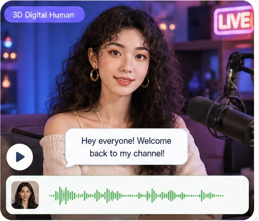 3D Digital Human example