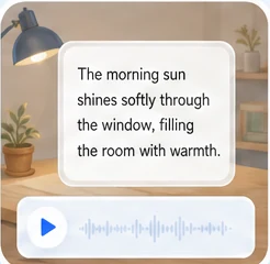 Text to Speech preview
