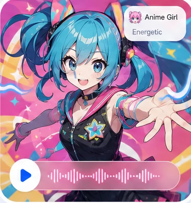 Anime Girl voice character